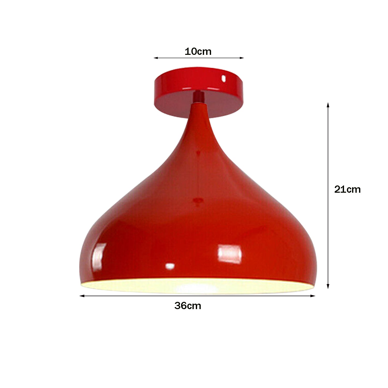 Vintage Industrial Flush Mount Ceiling Lampshade Mosque Shape Lamp Shade For Bedroom, Coffee Shop, Bar, Club~1272 - LEDSone UK Ltd