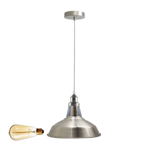Lampe suspendue industrielle en métal, Style Loft rétro, éclairage moderne, ~ 1269