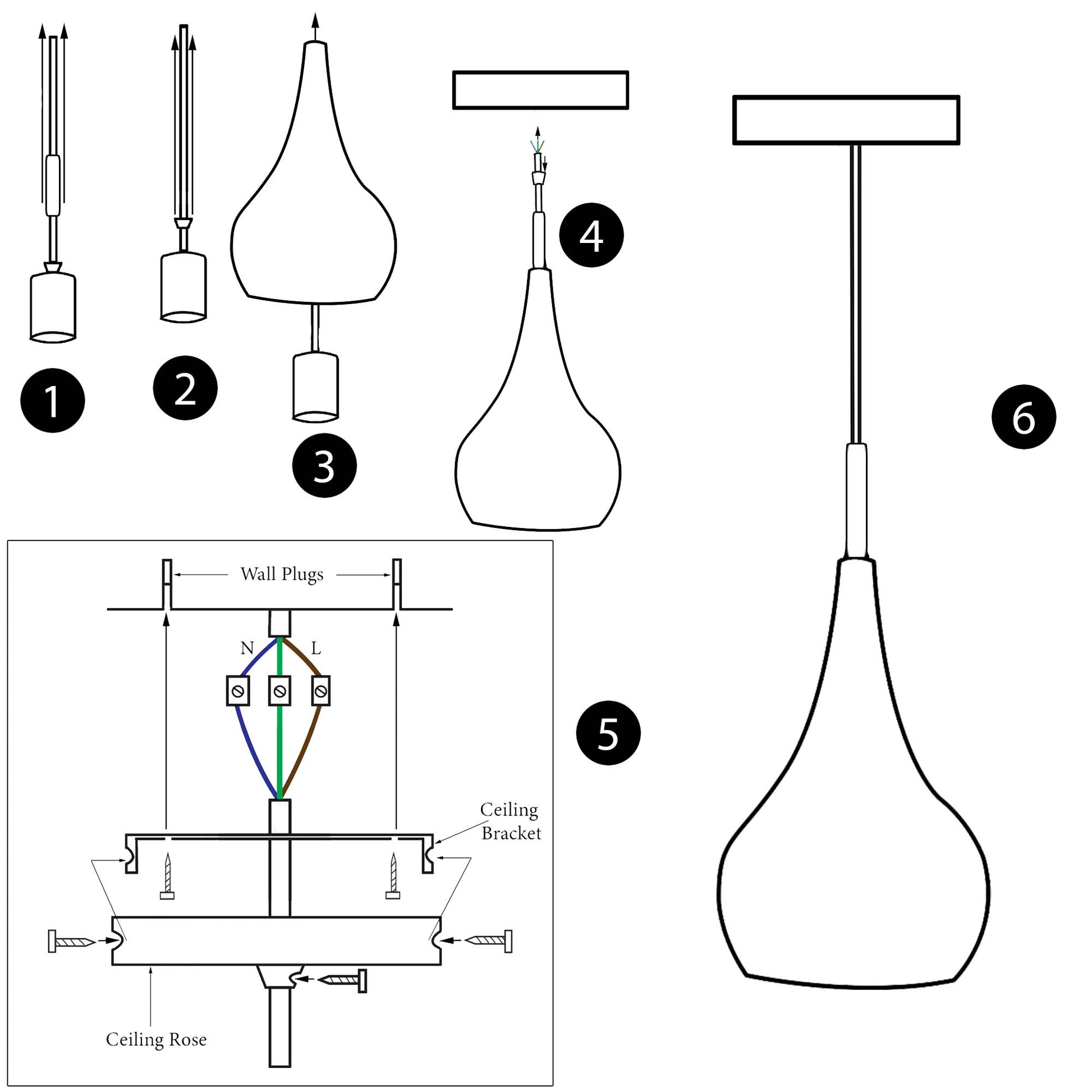 Hanging Lamps for Living Room