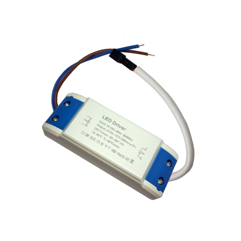 36W 280mAmp DC 70V-137V Compact Constant Current LED driver - Shop for LED lights - Transformers - Lampshades - Holders | LEDSone UK