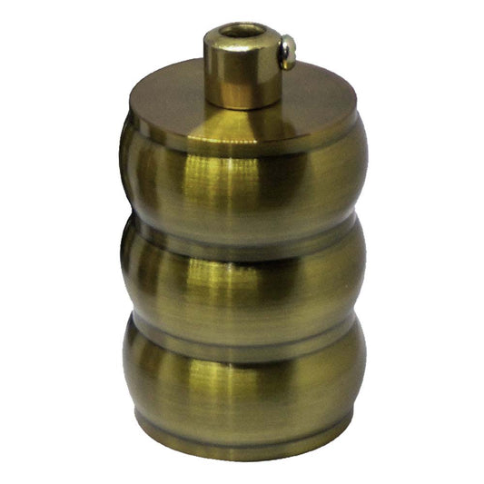 Curvy-Green-Brass-Holder