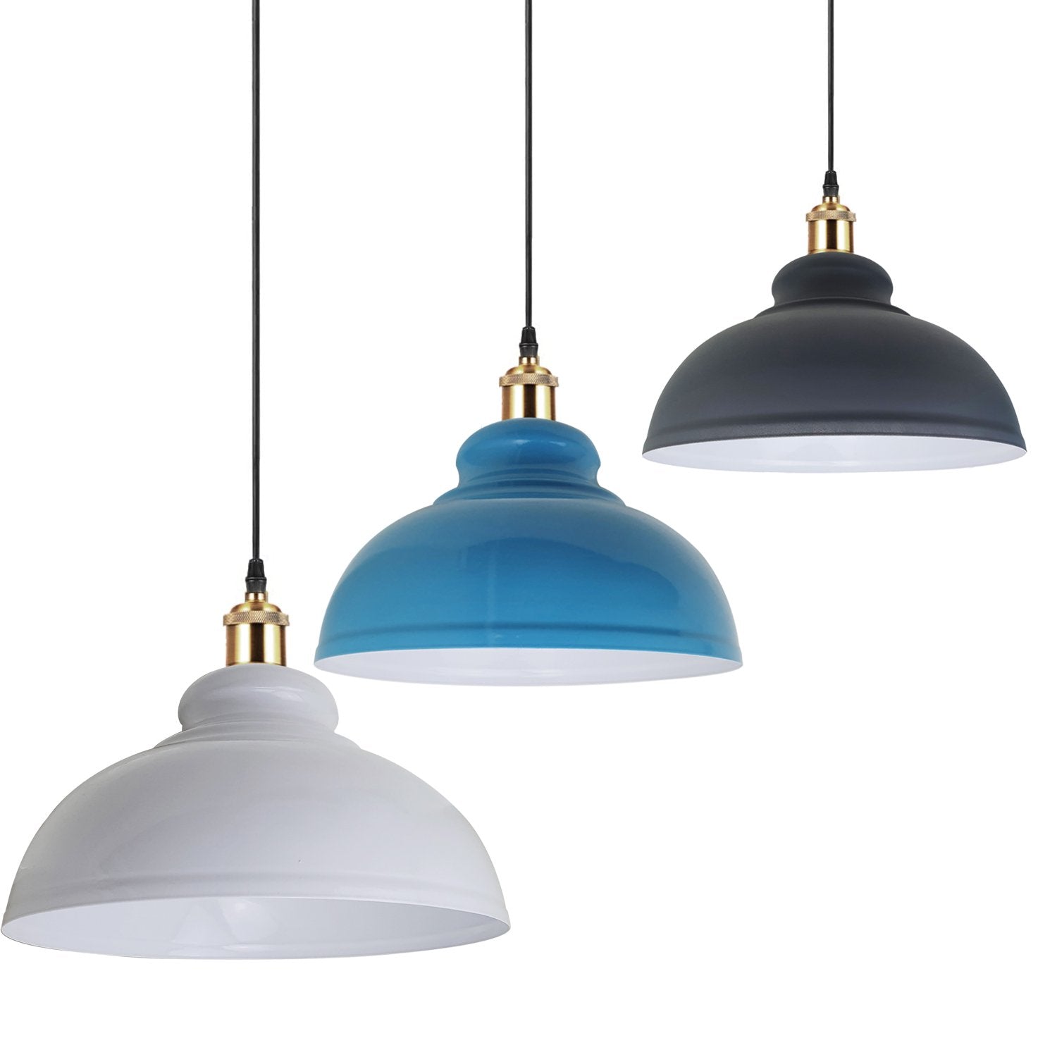 Retro Pendant Light Shade Vintage Industrial Ceiling Lighting LED Restaurant Loft With Free Bulb~2101 - LEDSone UK Ltd