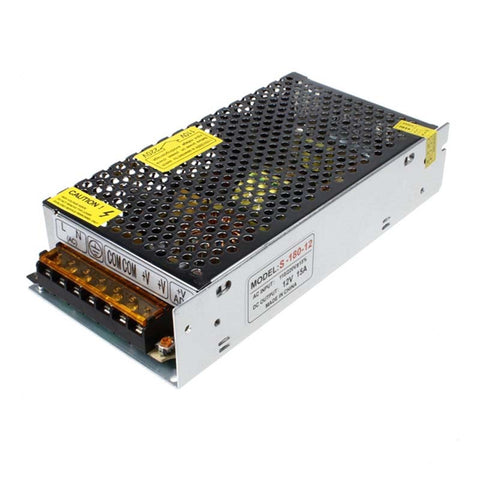 Transformateur d'alimentation DC 12V IP20, transformateur d'alimentation 180W 15A ~ 3338