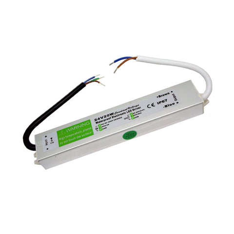 Transformateur d'alimentation étanche IP67 DC24V 20W pour pilote LED ~ 3348