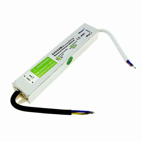 Transformateur de pilote de LED d'alimentation IP67 DC24V 24W ~ 3301