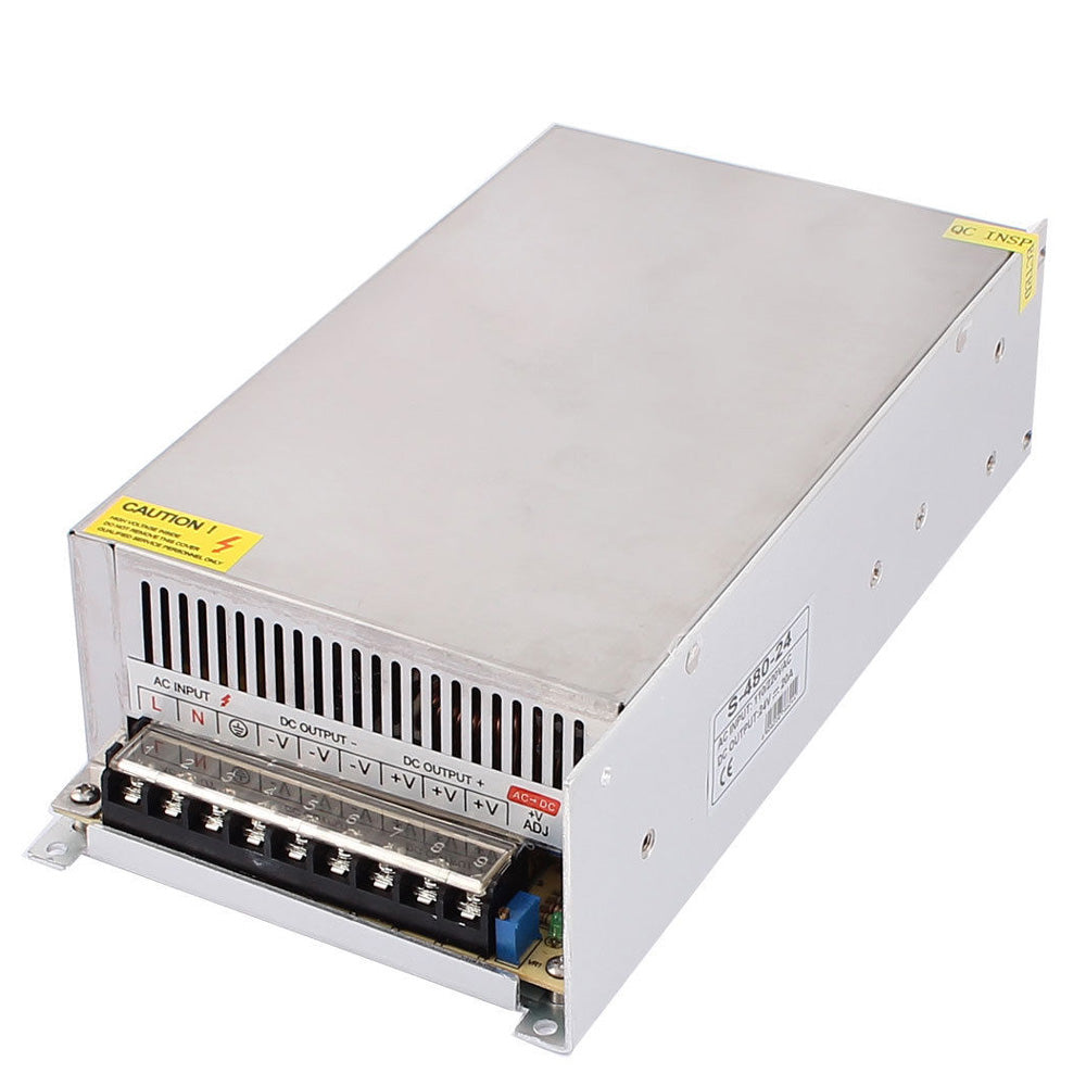 DC 24V 480W IP20 Universal Regulated Switching LED Transformer~3309 - LEDSone UK Ltd