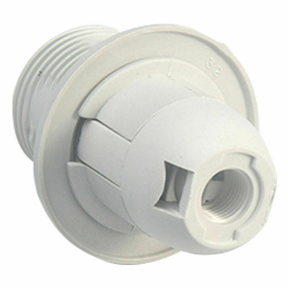 E14 Screw Lampshade Light holder Collar Ring Adaptor Bulb Holder White~1831 - LEDSone UK Ltd