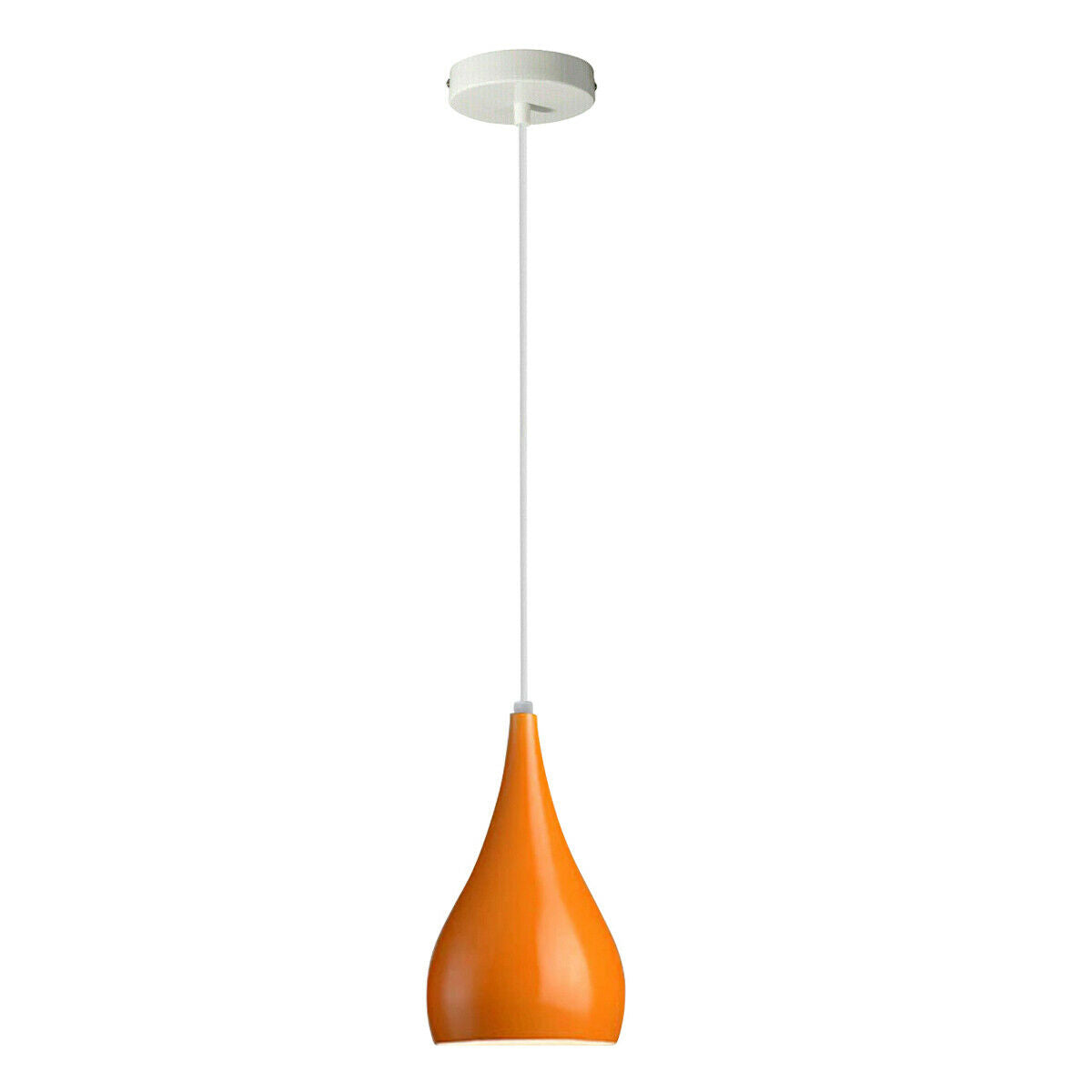 LEDSone industrial vintage Black Orange Adjustable Ceiling Pendant Lights~1592 - LEDSone UK Ltd