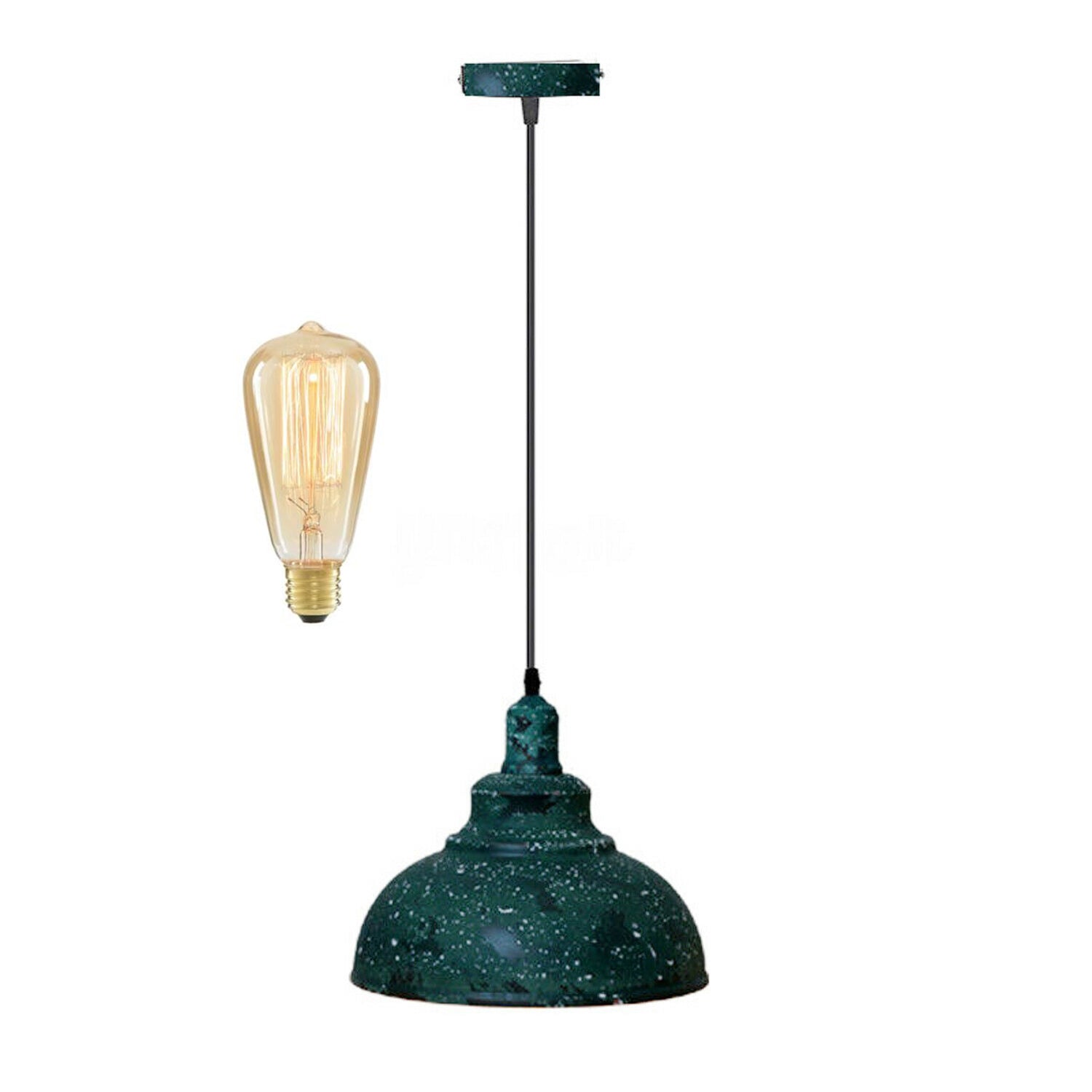 Modern Vintage Industrial Retro Loft Metal Ceiling Lamp Shade Pendant Lights~1286 - LEDSone UK Ltd