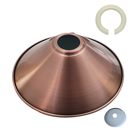 Modern Ceiling Pendant Light Shades Copper Colour Lamp Shades Easy Fit~1107 - LEDSone UK Ltd