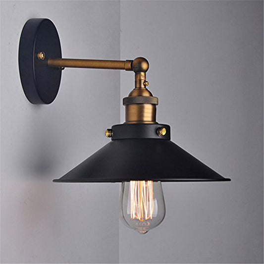 Wall Sconces Light Black Industrial Vintage Simplicity Lamp