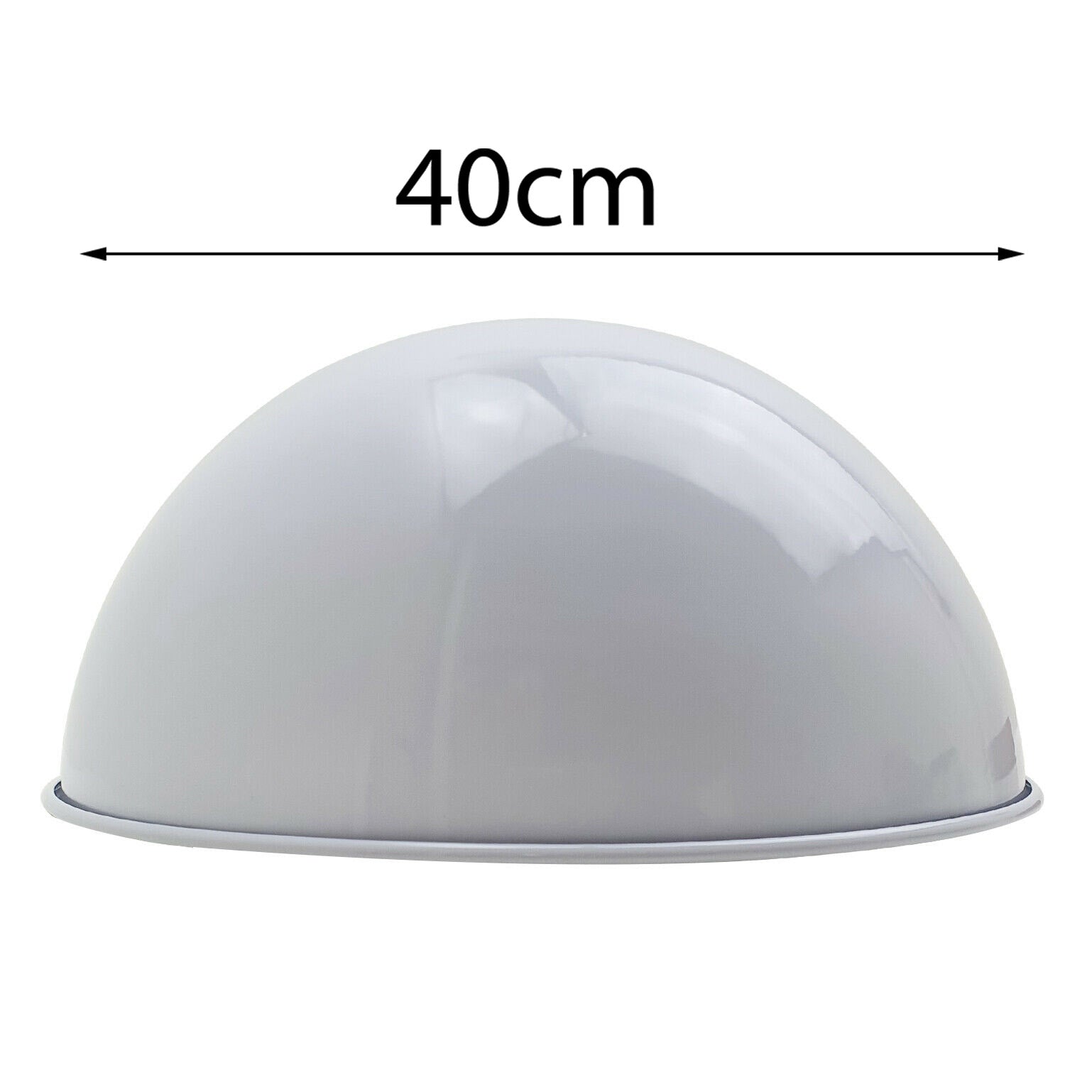 Half dome deals light fixture