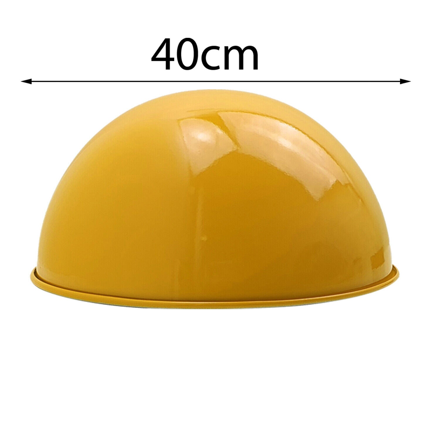 Yellow Dome Ceiling Pendant Light Shade 