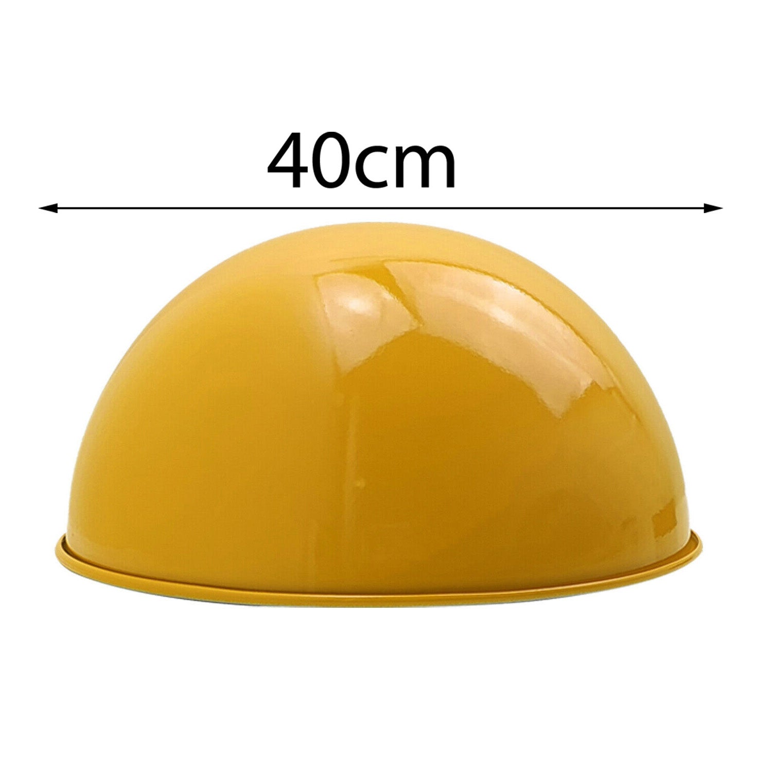 Yellow Dome Shape Ceiling Pendant Light Shade