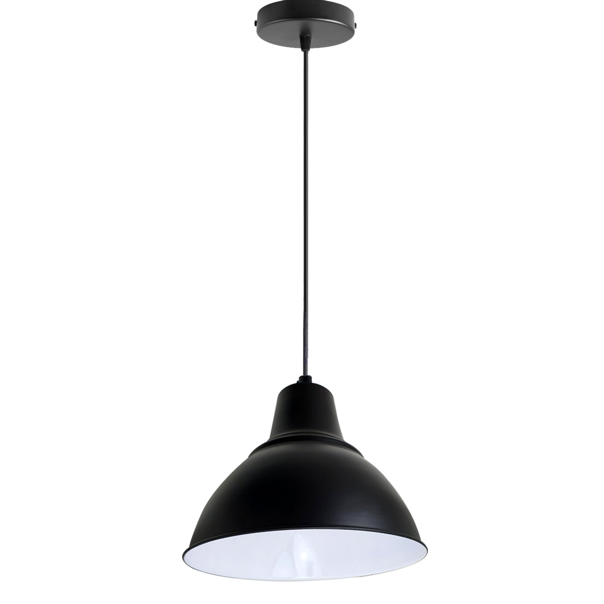 modern black pendant light