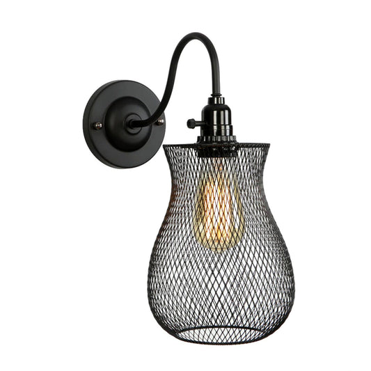 New Modern Vintage Industrial Retro Loft Metal Edison Lamp Shade Wall Light