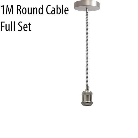 Support d'ampoule de lampe E27, pendentif Vintage industriel rétro, Rose, ~ 1282