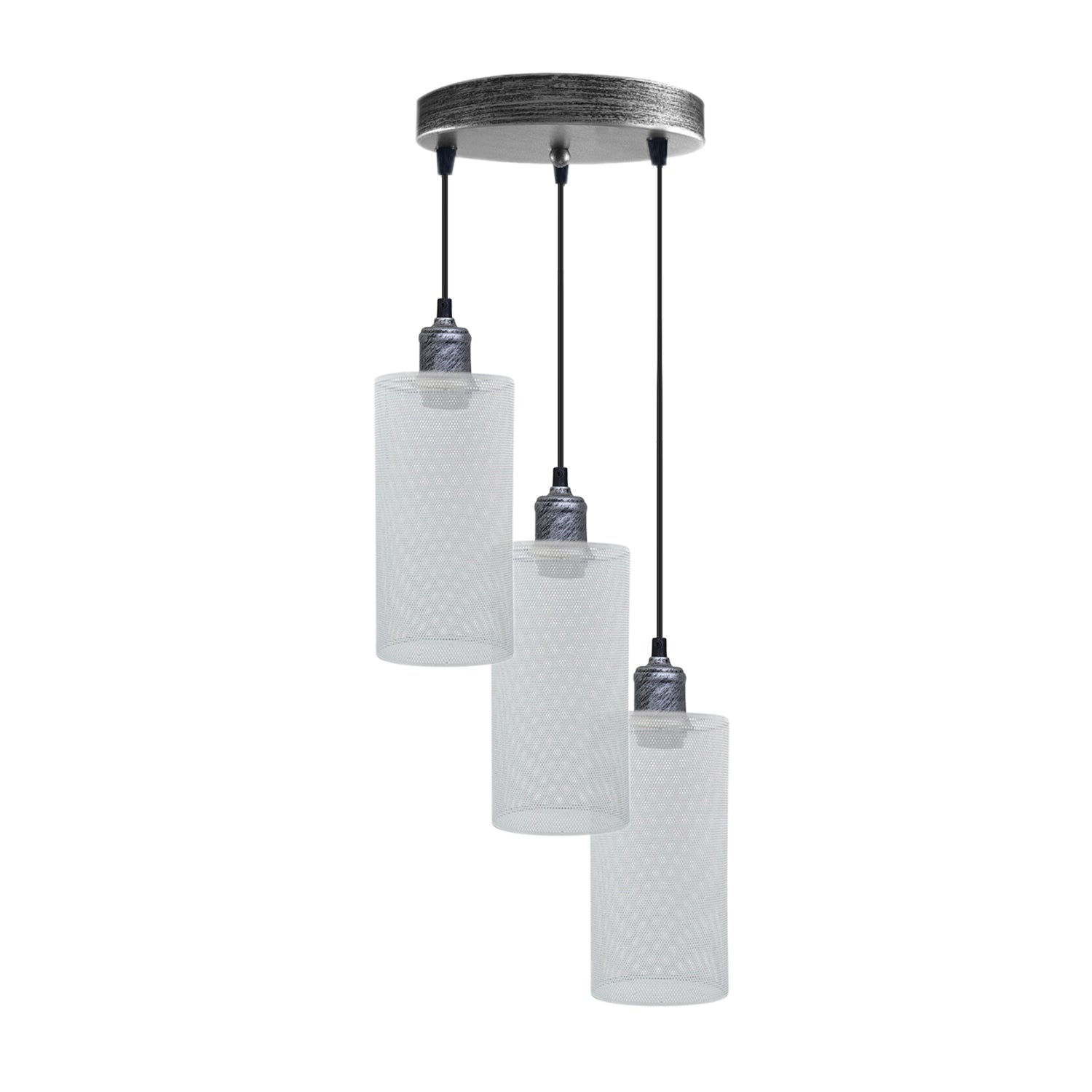 Modern Vintage Industrial Metal Pendant Lamp Día Hollow Hanging Craft Pendant Lamp ~  3430 - LEDSone UK Ltd