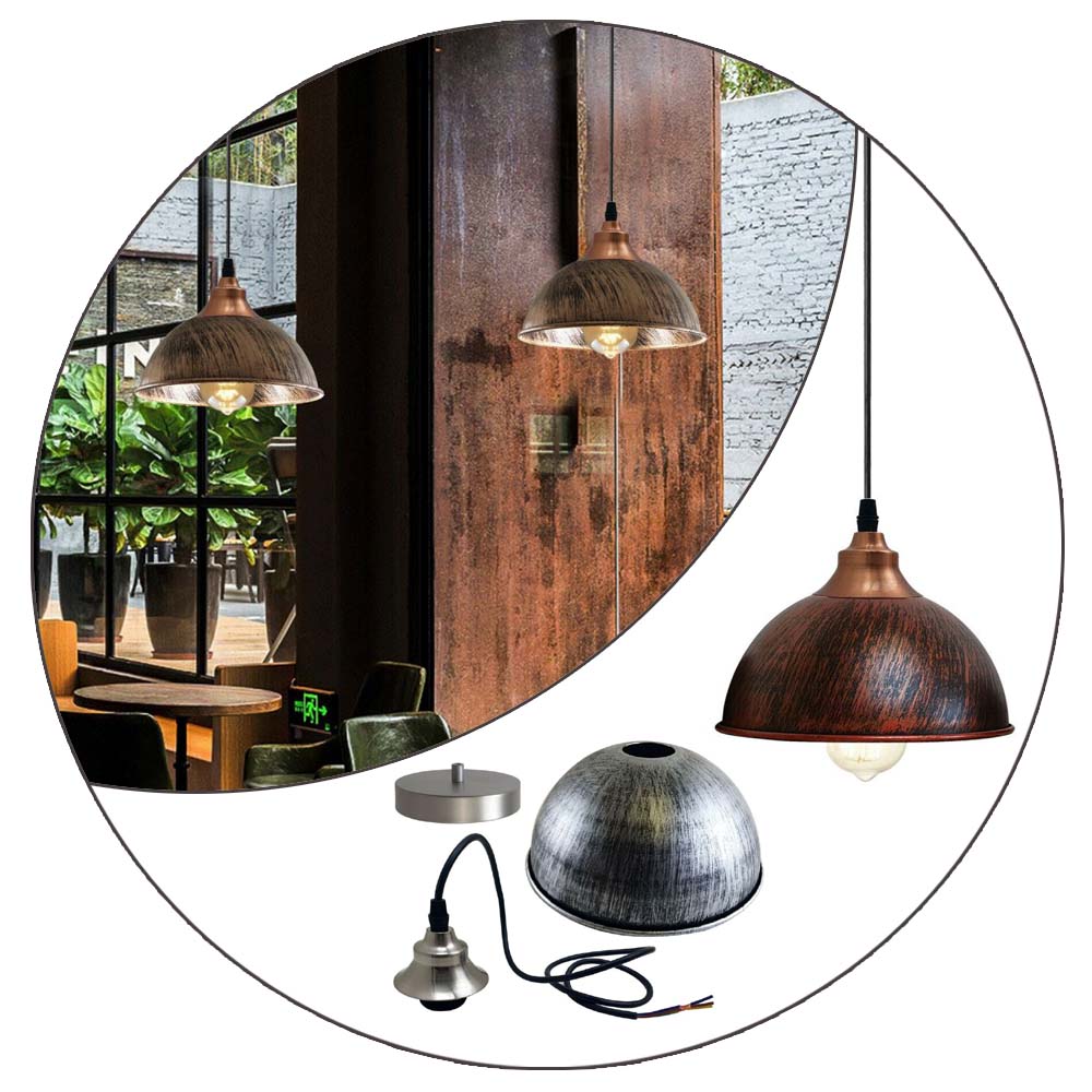 Metal Dome Shape Pendant Ceiling Lights