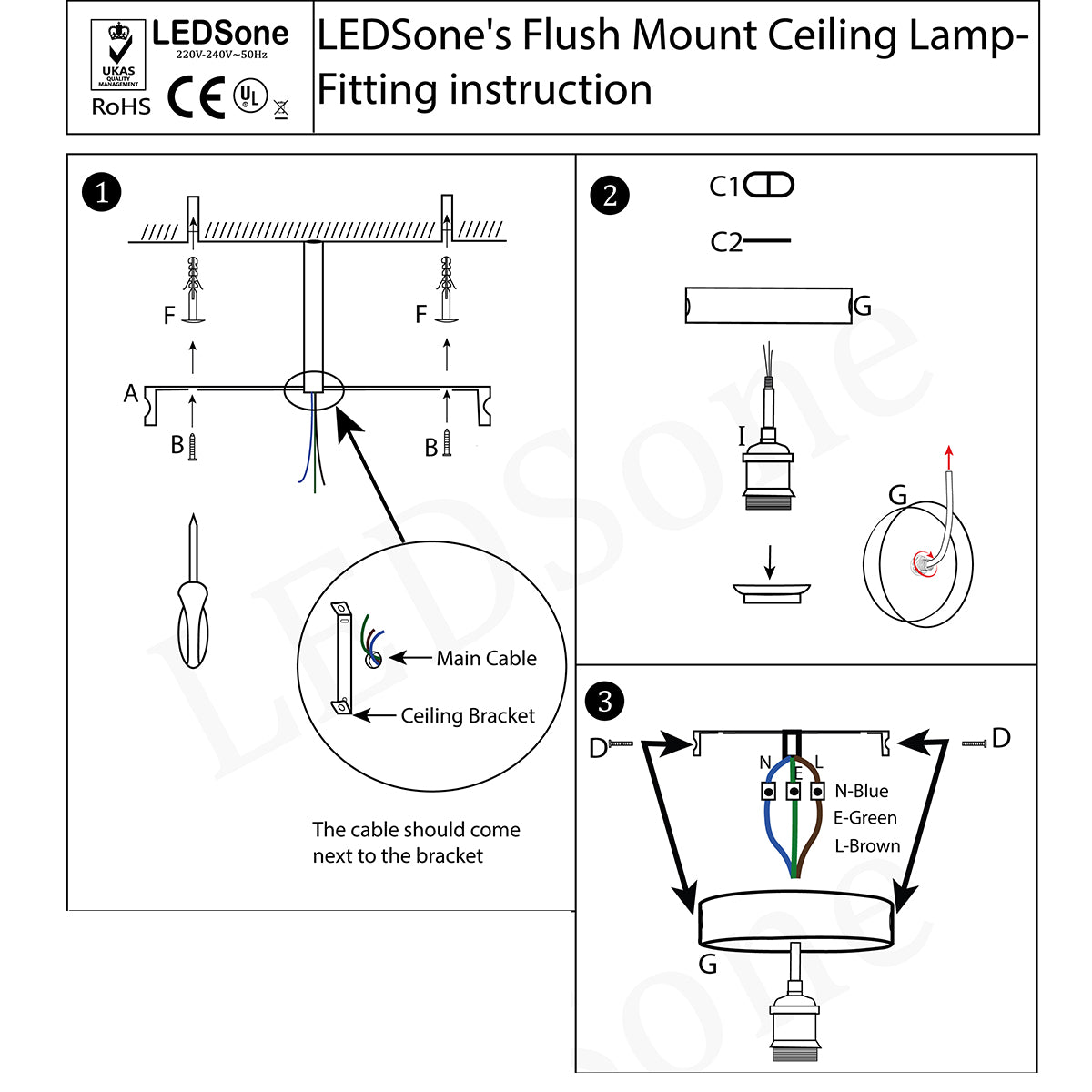 Hallway Ceiling Light