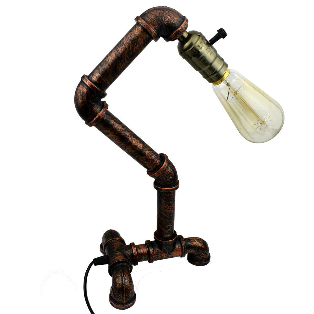 Table Lamp Water pipe Lamps E27 Loft Light