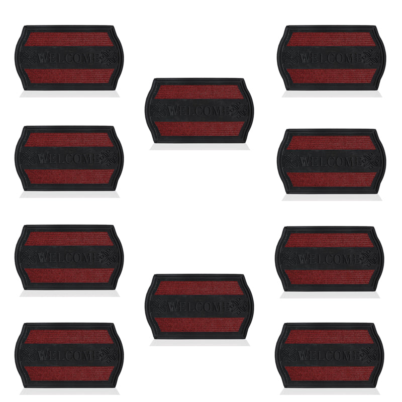 Welcome Mats for Front Door 10 pack