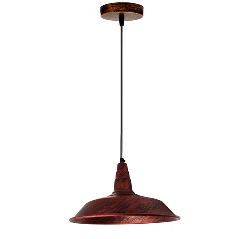 Plafonnier Vintage industriel rétro pour Loft, nouveau luminaire suspendu à abat-jour moderne ~ 2703