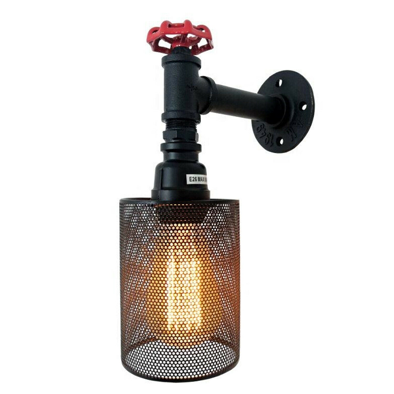 Modern Retro Industrial Rustic Sconce Wall Light Lamp Fitting Fixture~3404 - LEDSone UK Ltd