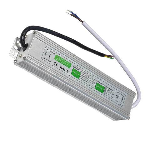 Transformateur d'alimentation pour pilote LED étanche, DC12V IP67 60W 5 A ~ 3355