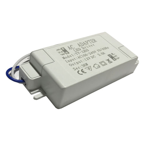 Pilote LED DC12V 36w AC 230V pour transformateur G4 MR11 MR16 ~ 3282