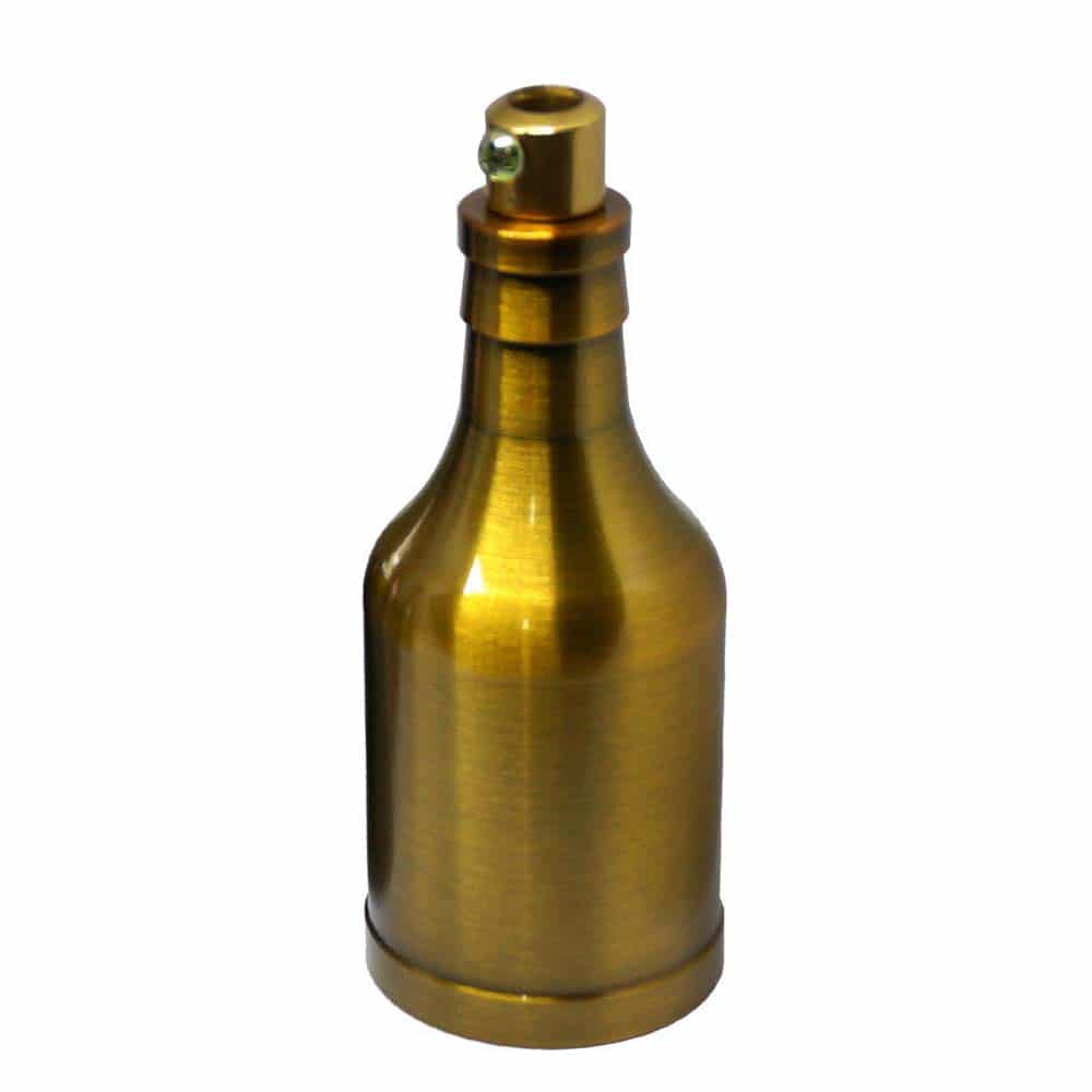 Bottle Light Bulb Holder Brass for Antique Lamp