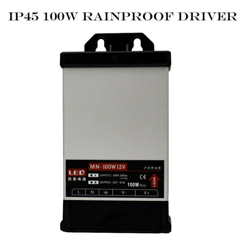 Alimentation de transformateur de pilote LED 12 V étanche à la pluie IP45 ~ 1407