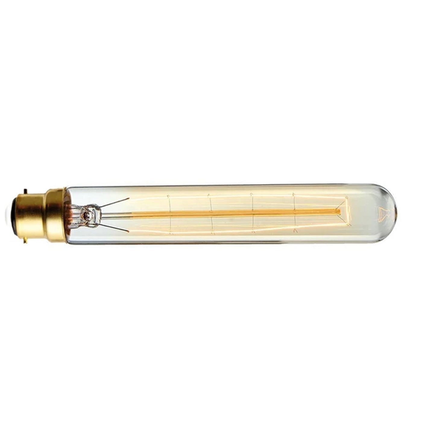 Dimmable B22 E27 Vintage Charm Filament Incandescent Tall Edison Bulb