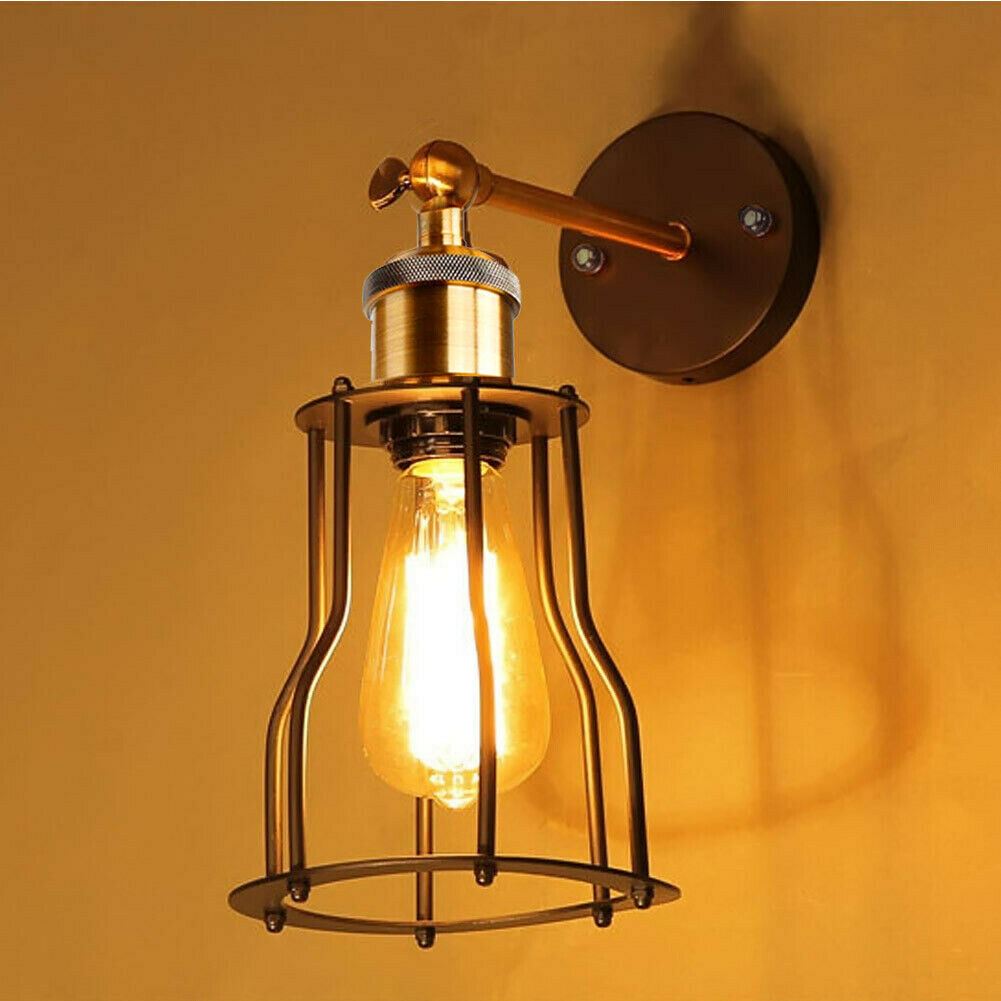 Morden Industrial Black Mug shape Wall Light Fitting Adjustable Indoor Wall Sconce For Bar, Cafe, Restaurant, Bedroom, Dining Room, Hallway~1172 - LEDSone UK Ltd