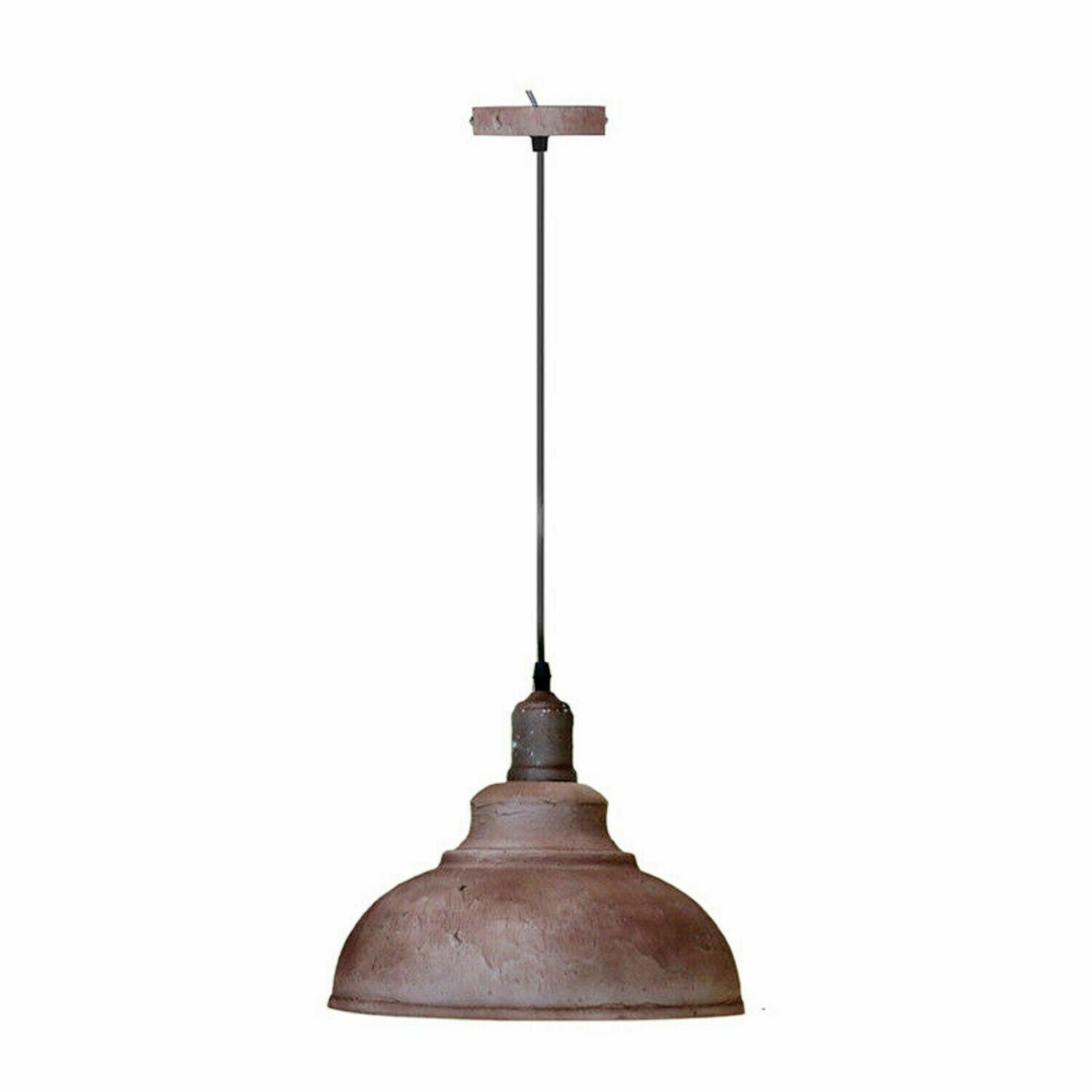 Modern Vintage Industrial Retro Loft Metal Ceiling Lamp Shade Pendant Lights~1286 - LEDSone UK Ltd