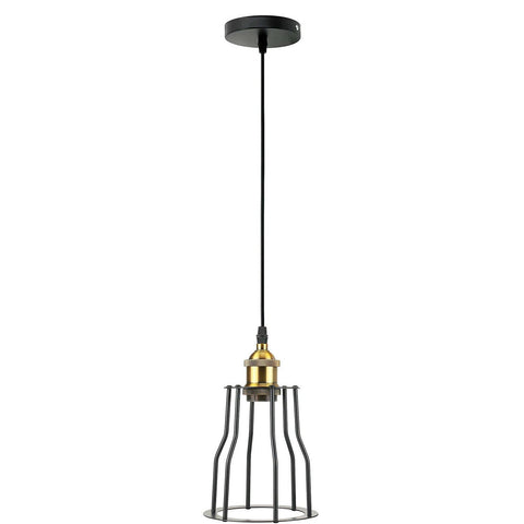 Vintage industriel moderne rétro Loft Cage plafonnier Cage lampes suspendues ~ 1417