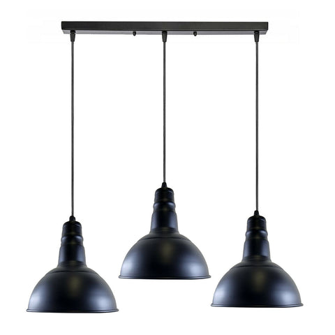 Lustre industriel rétro plafond Vintage en métal abat-jour suspension ~ 1134