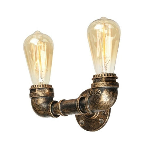 Applique industrielle Vintage Loft différentes couleurs, applique murale pour conduite d'eau, lampe de porche Steampunk ~ 2133