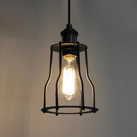 Ensemble de pendentifs suspendus au plafond Vintage, Cage en fil de lampe ~ 3165