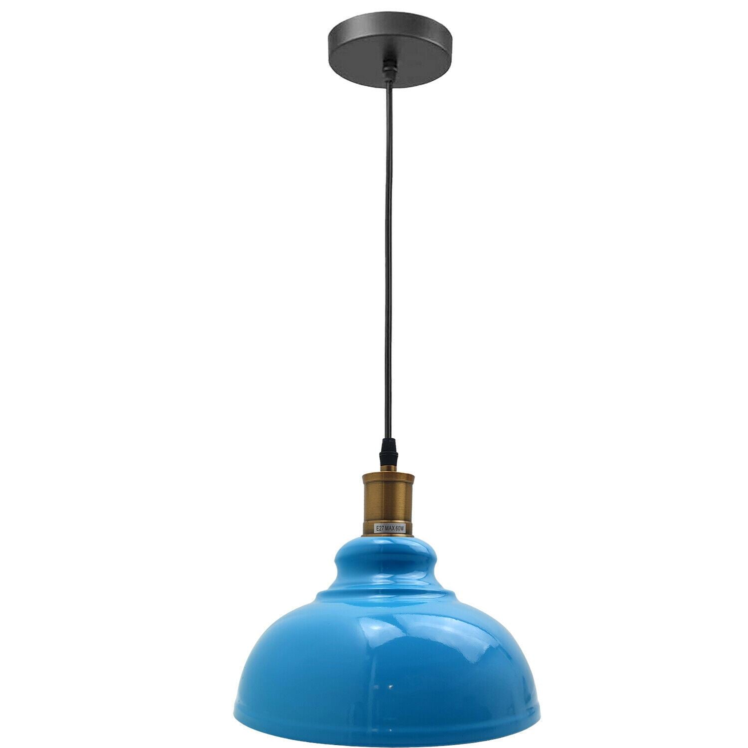 Vintage Industrial Metal Ceiling Pendant Shade Modern Hanging Retro Lights~1292 - LEDSone UK Ltd