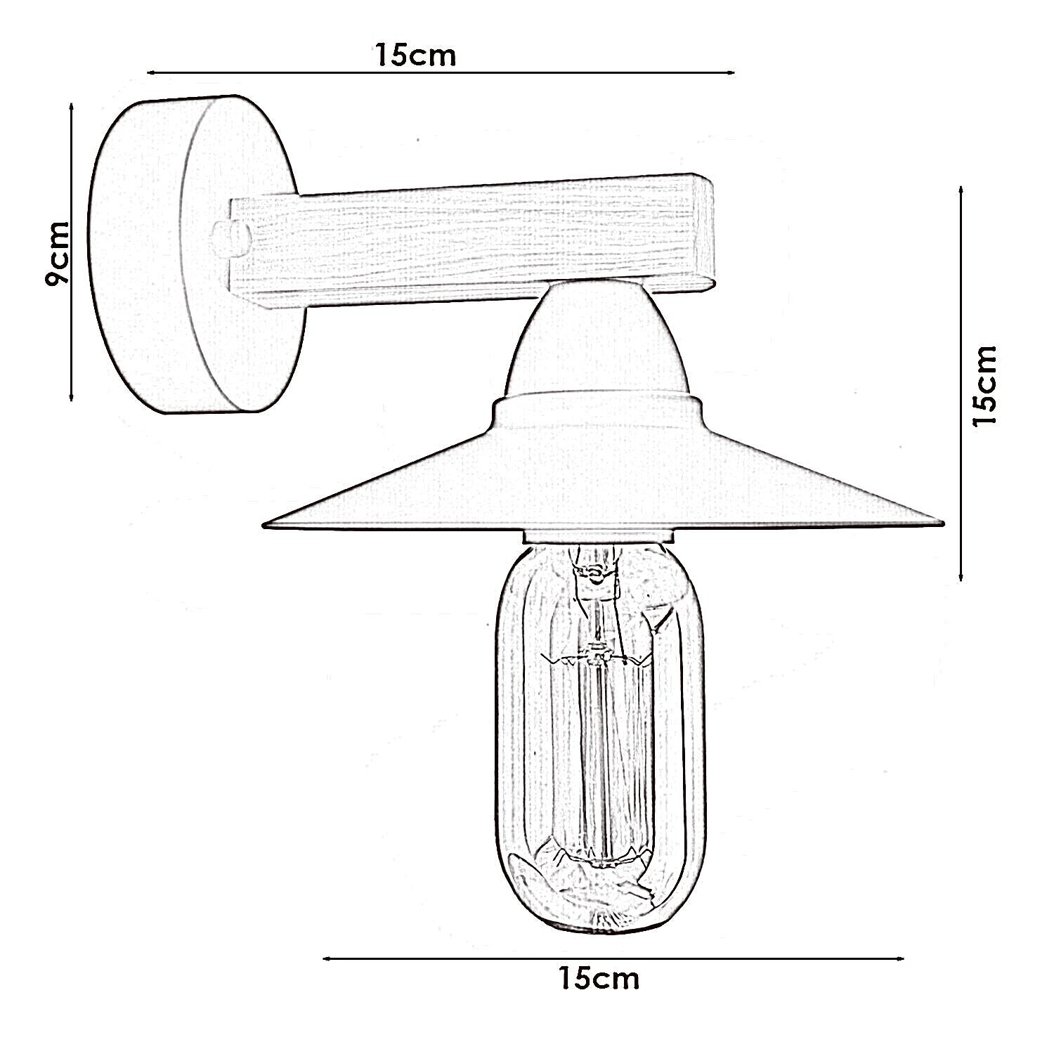 Vintage Modern Indoor Wall Sconce Wall Light Lamp Fitting Fixture For Bar, Bedroom, Dining Room, Guestroom~1327 - LEDSone UK Ltd