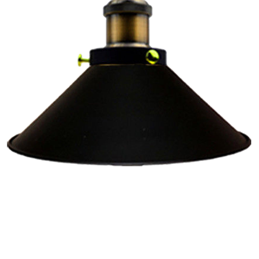 Flat Black-Colour-Lampshades