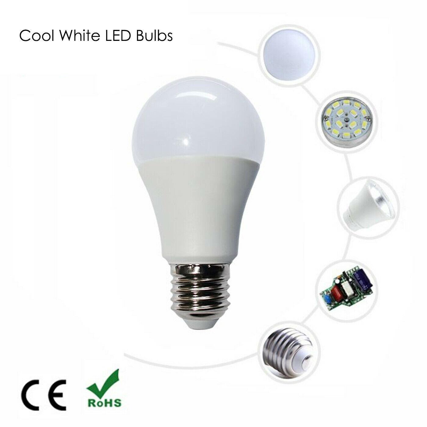 3 X LED Lamp 3W-25W B22 E27 GLS Light Bulbs Cool White A+ Lighting~1440 - LEDSone UK Ltd