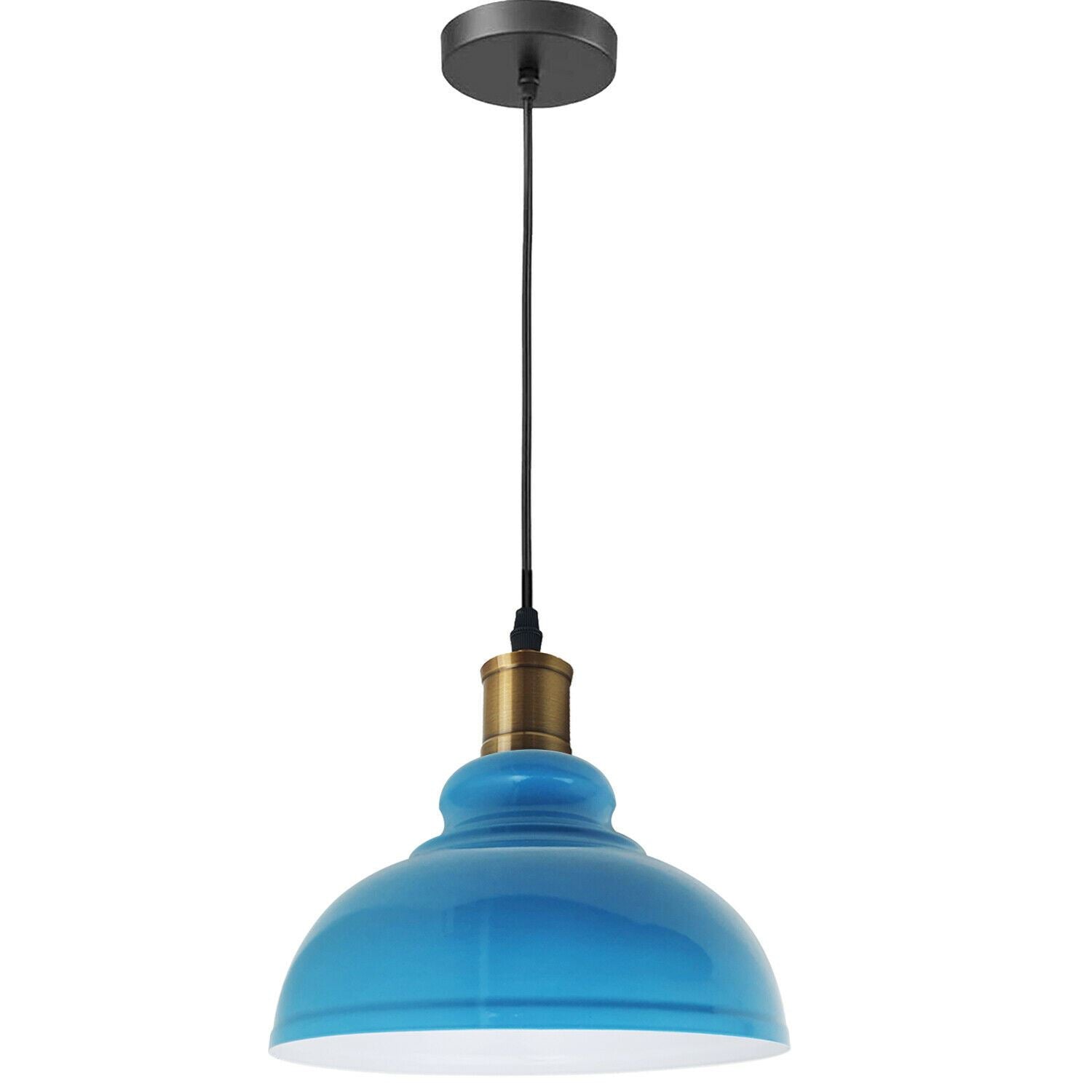 Vintage Industrial Metal Ceiling Pendant Shade Modern Hanging Retro Lights~1292 - LEDSone UK Ltd