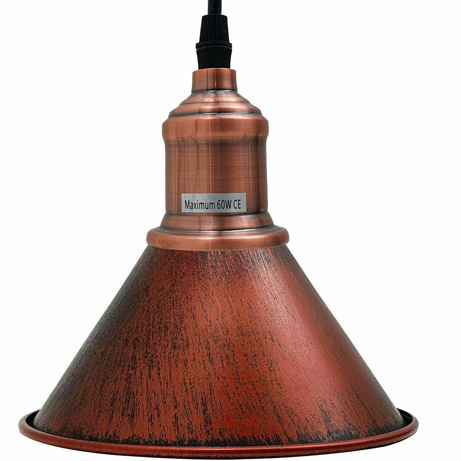 Modern Vintage Ceiling Pendant Light Cone Shade Shape Hanging Light For Hotels, Any Room, Dining Room~1363 - LEDSone UK Ltd