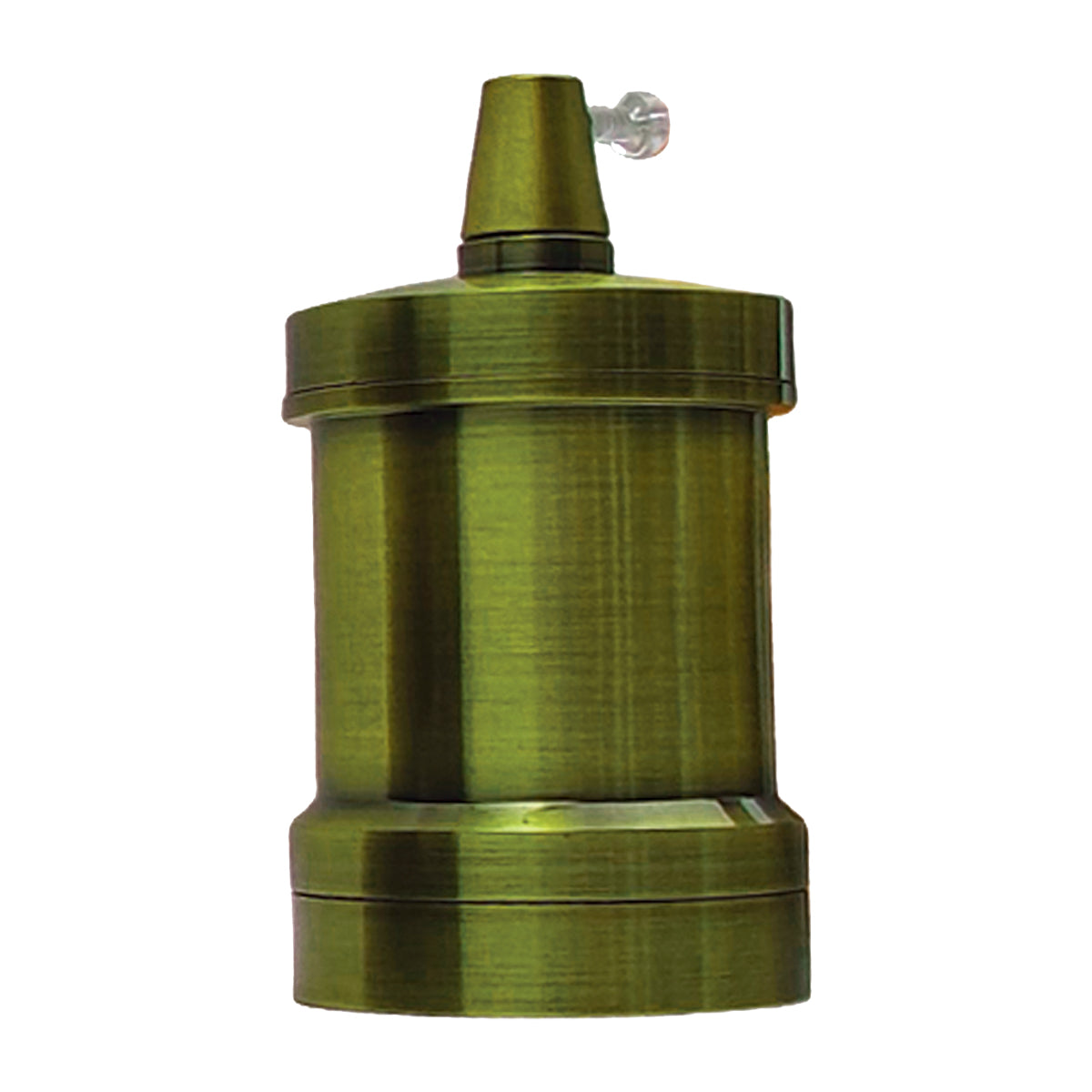 Green brass E27 Lamp holder