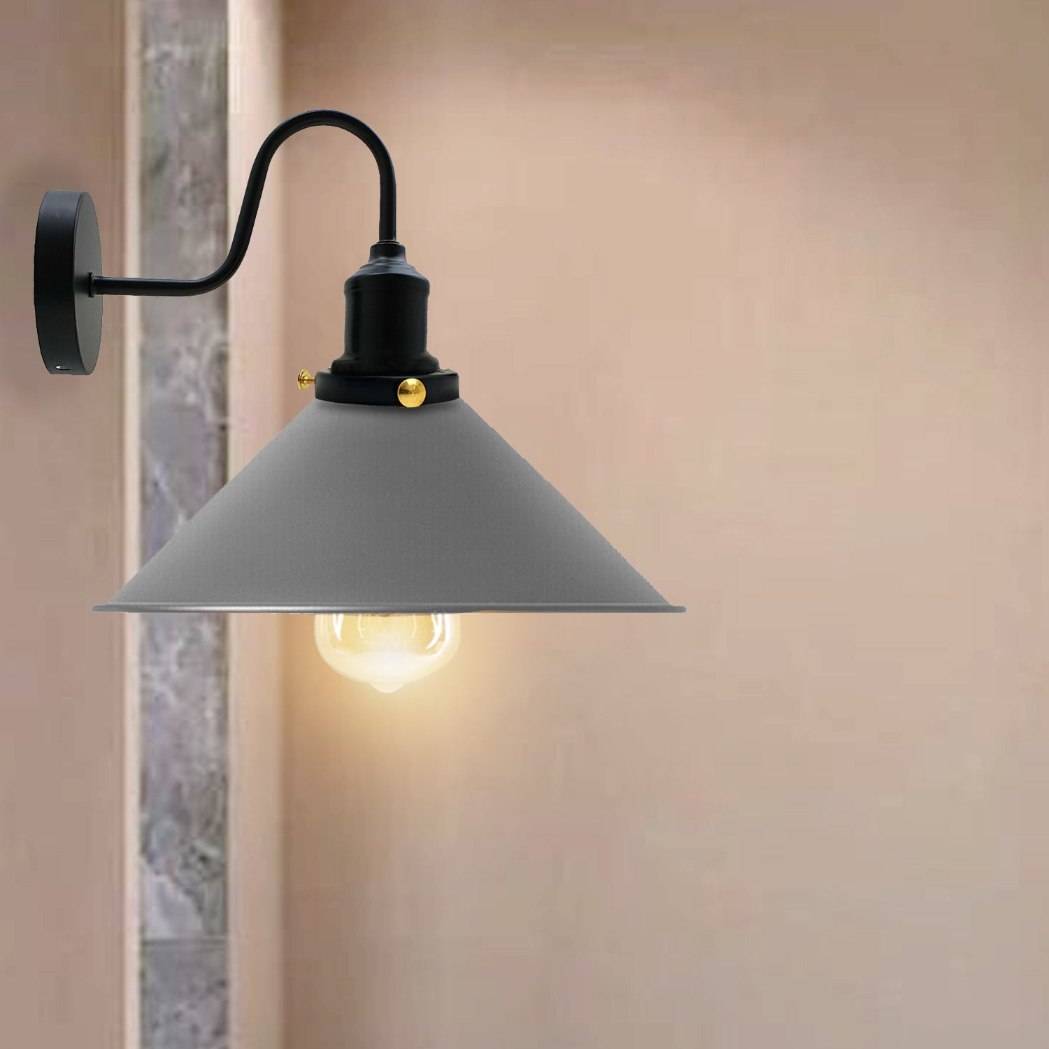 grey aesthetic lamps