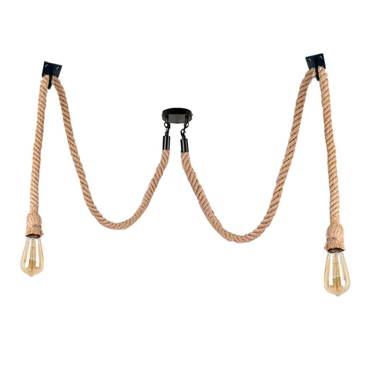 hemp rope lighting