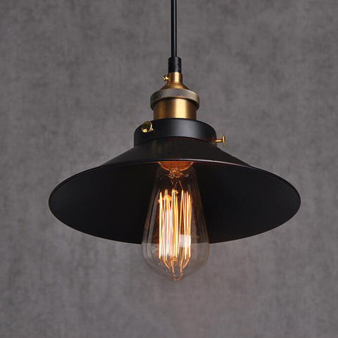 Lampe de lustre de plafond d'abat-jour de Loft de pendentif Vintage industriel ~ 3157