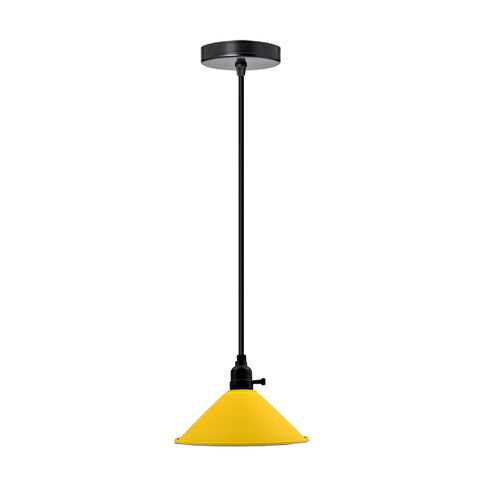 Plafond moderne jaune suspension abat-jour lustre ~ 3175